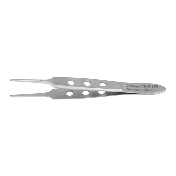 Vantage Bishop Harmon Tissue Forcep Straight Flat 3-3/8" Autoclavable Ea