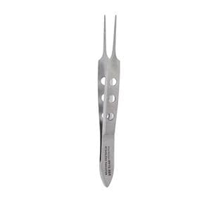 Vantage Bishop Harmon Tissue Forcep Straight Flat 3-3/8" Autoclavable Ea