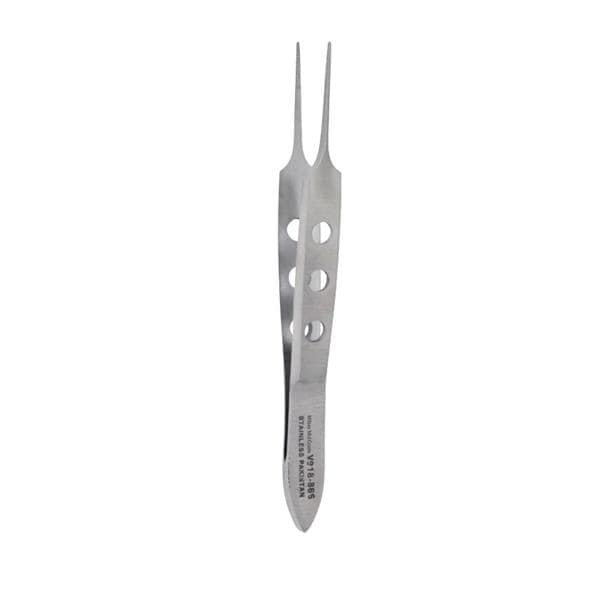 Vantage Bishop Harmon Tissue Forcep Straight Flat 3-3/8" Autoclavable Ea