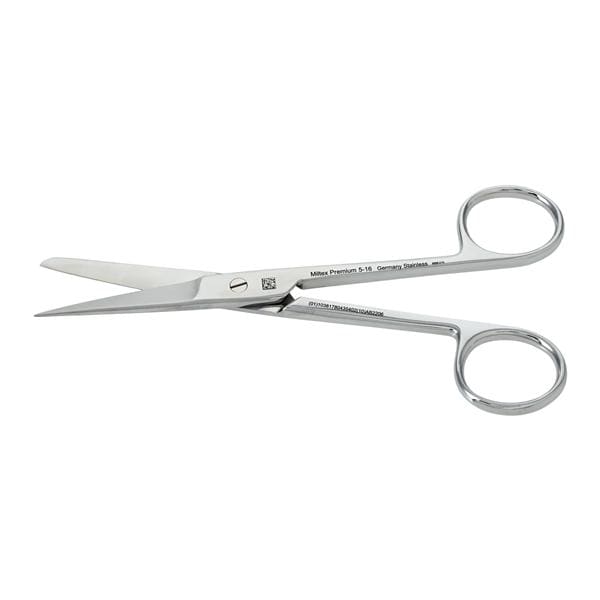 Operating Scissors Straight 5-1/2" Stainless Steel Autoclavable Reusable Ea