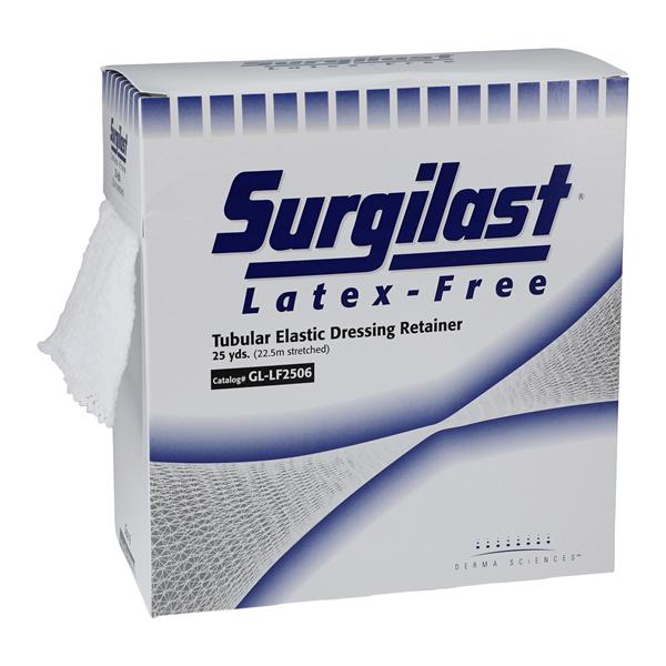 Surgilast Tubular Bandage Elastic Net 23"x25yd White Ea