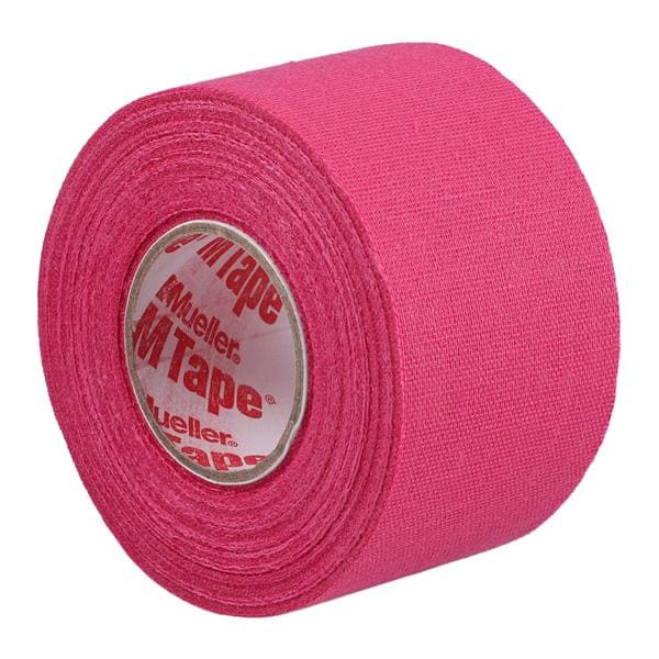 M-Tape Trainers Tape Cotton/Zinc Oxide 1.5"x10yd Pink Non-Sterile 32/Ca