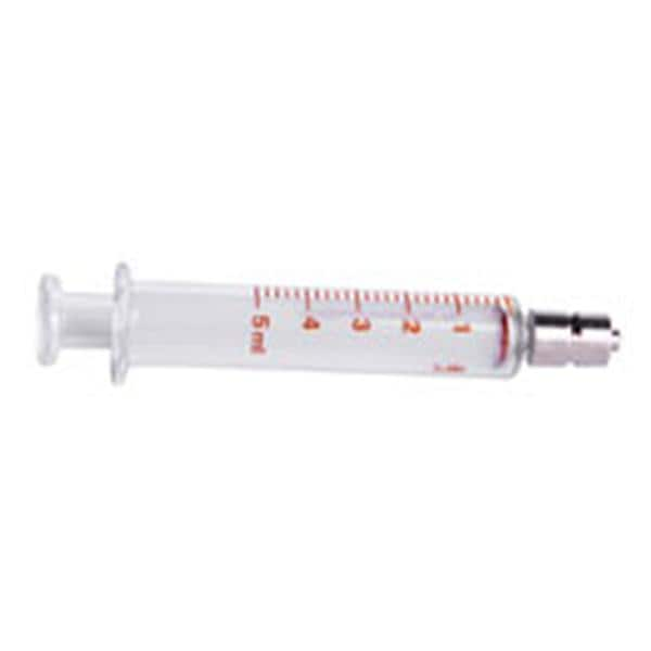 Dosys 155 Metal Tip Syringe Borosilicate Glass 5mL 3/Ca