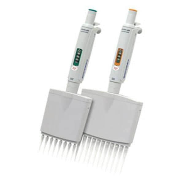 Acura 8-Channel Pipette 0.5-10uL Non-Graduated Gray Ea