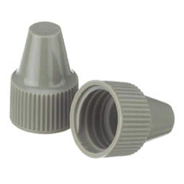 Wheaton Dropper Tip Cap Polypropylene Gray 100/Ca