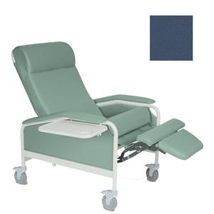 CareCliner Clinical Recliner Vinyl 450lb Capacity Blue Ridge Ea