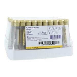 Vacutainer Plastic Urine Collection Tube 10mL Sterile 100/Bx