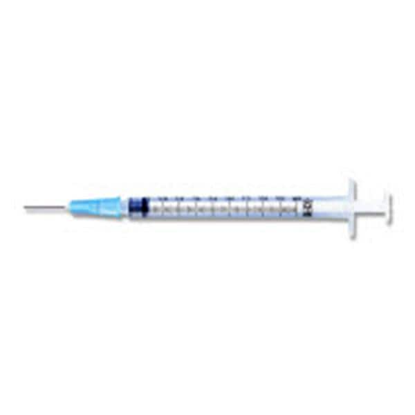 PrecisionGlide TB Syringe/Needle 21gx1" 1cc Green Conventional LDS 100/Bx