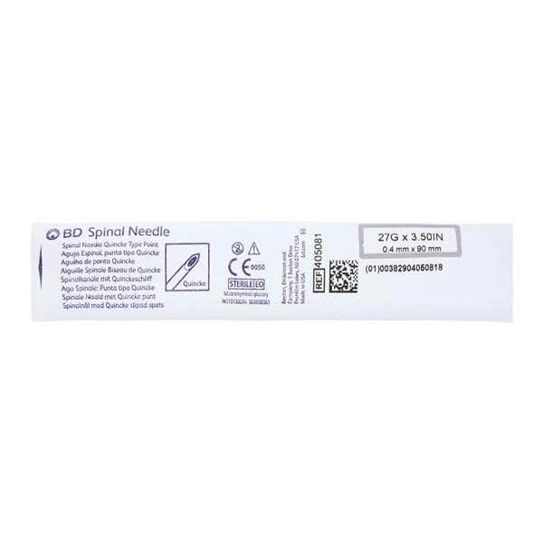 Quincke Spinal Needle 27g 3.5