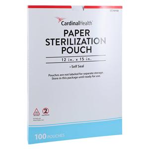 Sterilization Pouch Self Seal 12 in X 15 in 100/Bx