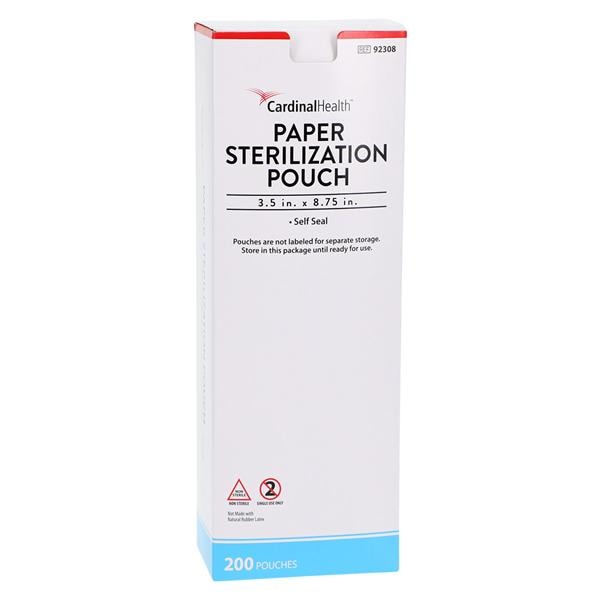 Sterilization Pouch Self Seal 3.5 in x 8.75 in 200/Bx