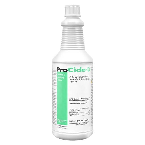 ProCide-D High Level Disinfectant 2.5% Glutaraldehyde 4 Quart 32 Oz, 16 EA/CA