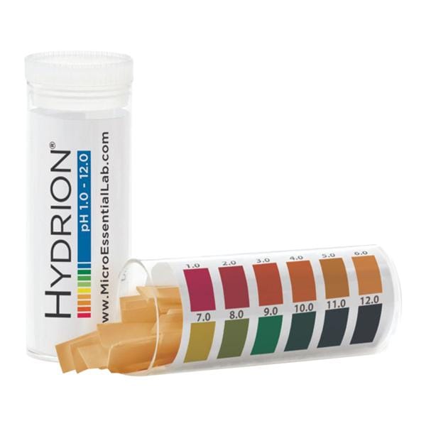 Hydrion pH Test Strip 1-12 Range 10Vl/Bx