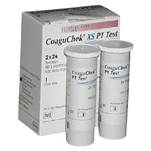 CoaguChek XS Custom PT/INR Test Strip 2x24/Bx