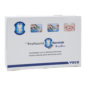 ProFluorid Fluoride Treatment Varnish 5% NaF 0.4 mL Bubblegum 50/Bx