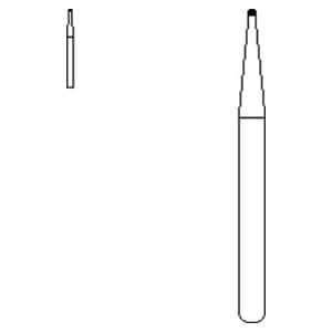 Carbide Bur Operative Friction Grip 1/4 10/Pk