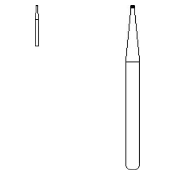 Carbide Bur Operative Friction Grip 1/4 10/Pk