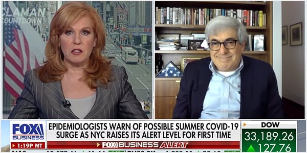 Stan Bergman Speaks with Fox's Liz Claman on COVID-19's Continued Market Impact