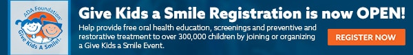 Give Kids a Smile - Register Now