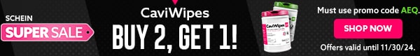 Buy 2 of the Same CaviWipes, Get 1!