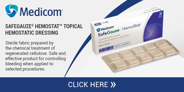 SafeGauze® HemoStat™ Topical Hemostatic Dressing