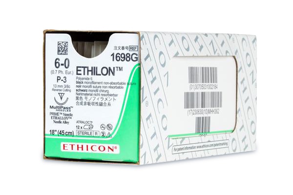 Ethicon Sutures Box White and Green