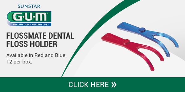 Red and Blue Flossmate Floss Holders 