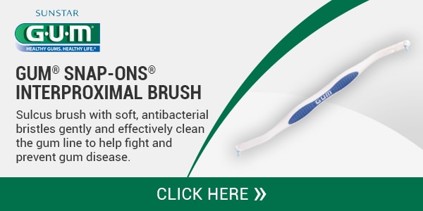 Sunstar Americas, Inc. GUM® Snap-Ons® Interproximal Brush