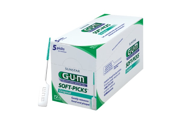 GUM® Soft-Picks Original Box and Pick