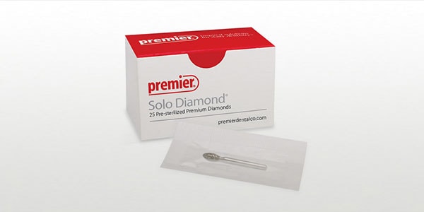 Solo Diamond® Premium Diamond Burs