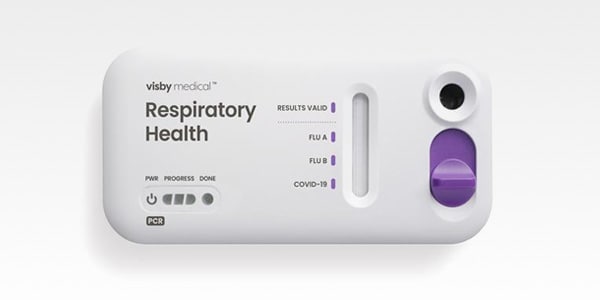 Visby Respiratory Health PCR Rapid Test Device - Henry Schein Medical