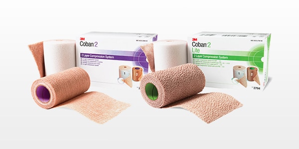 3M™ Coban™ 2 Two-Layer Compression System and 3M™ Coban™ 2 Lite Two-Layer Compression System â€“ Henry Schein Medical