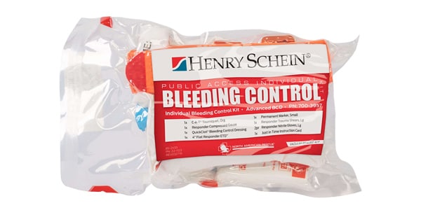 Vacuum-Sealed Individual Bleeding Control kits