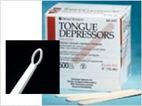 Tongue Depressors And Ear Curettes