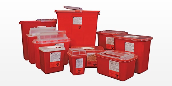 Sharps Containers and biohazard bags