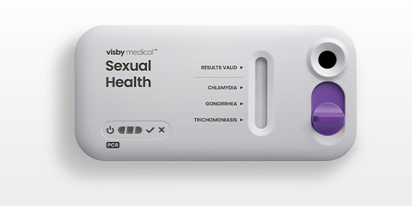 Visby Medical Rapid Sexual Health Test Kit for Chlamydia, Gonorrhoeae, and Trichomonas