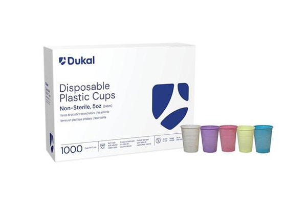 Dukal – CUPS PLASTIC 5OZ Mauve