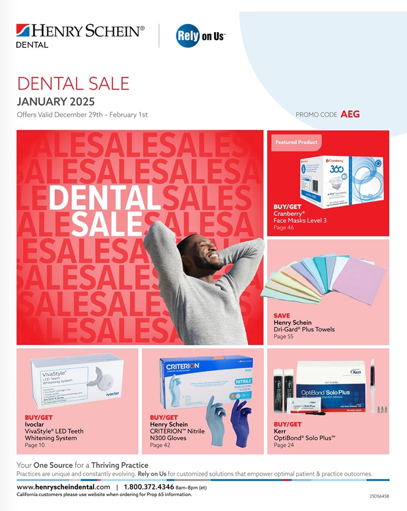 2025 Dental Sale Flyer