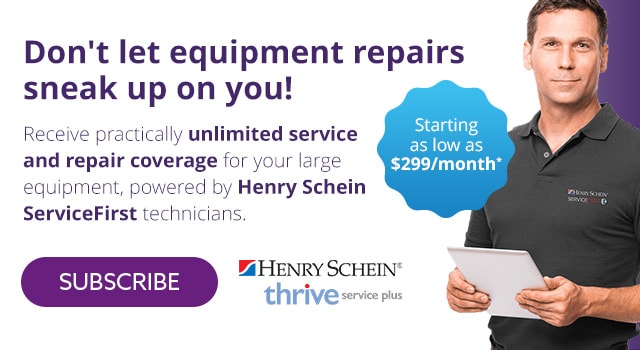 Henry Schein Thrive Service Plus: suscripción