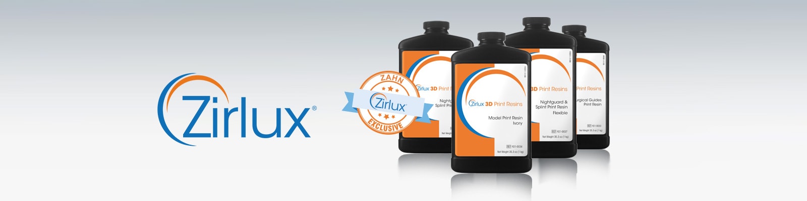 Zirlux® 3D Print Resins